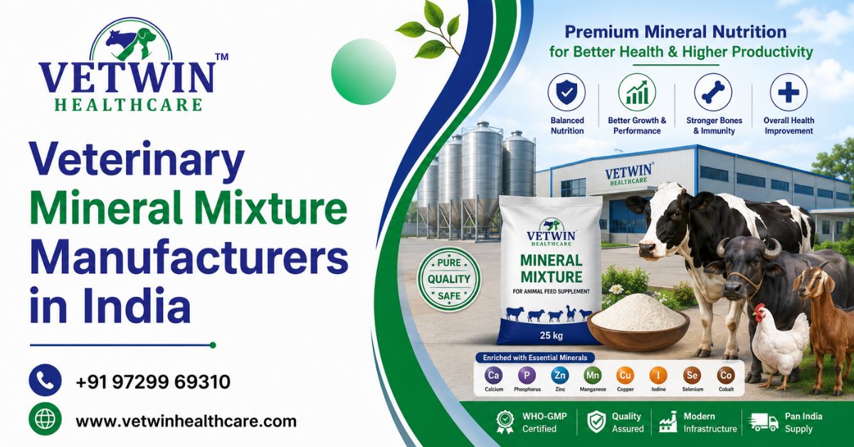 Veterinary Mineral Mixture Manufacturers in India | Guide