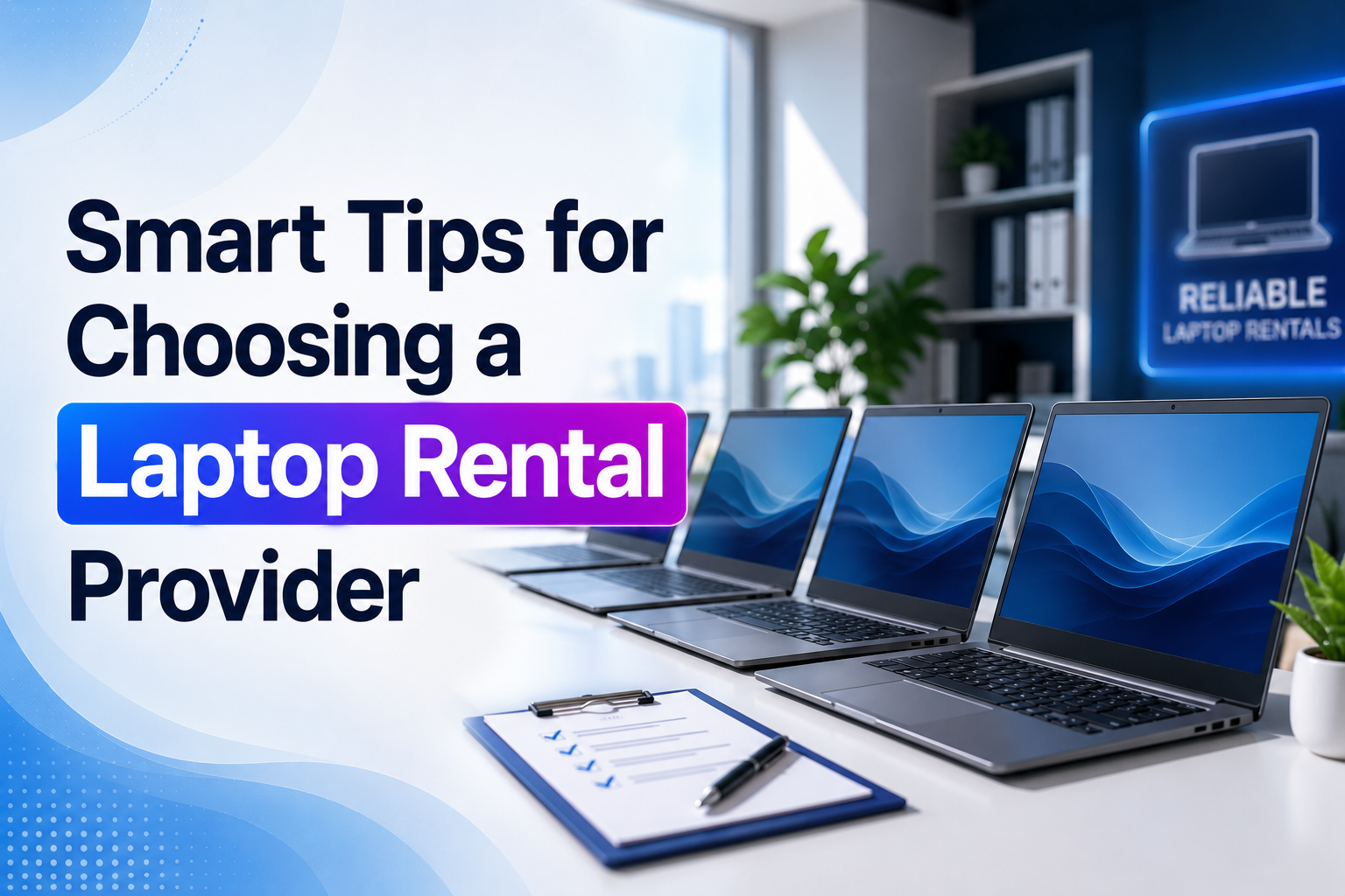 Smart Tips for Choosing a Reliable Laptop Rental Provider – IT Rental Services in Dubai