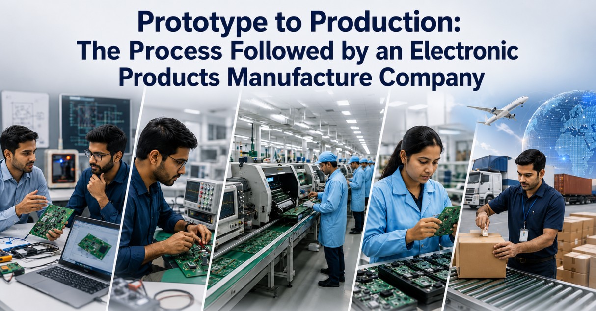 Prototype to Production: The Process Followed by an Electronic Products Manufacture Company