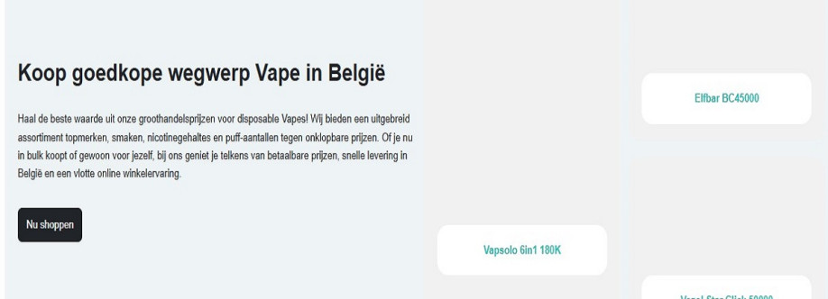Vape Belgium Cover Image