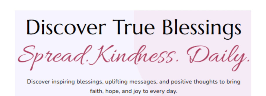 truly blessing Cover Image