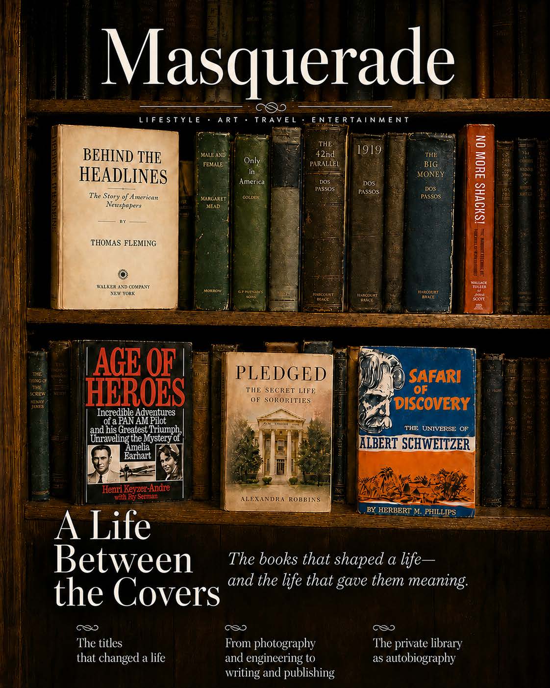 A Life Between the Covers - Masquerade Magazine