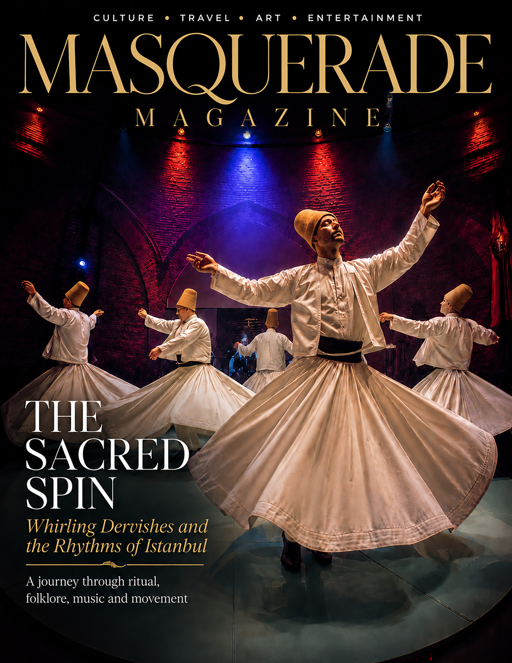 THE SACRED SPIN - Masquerade Magazine