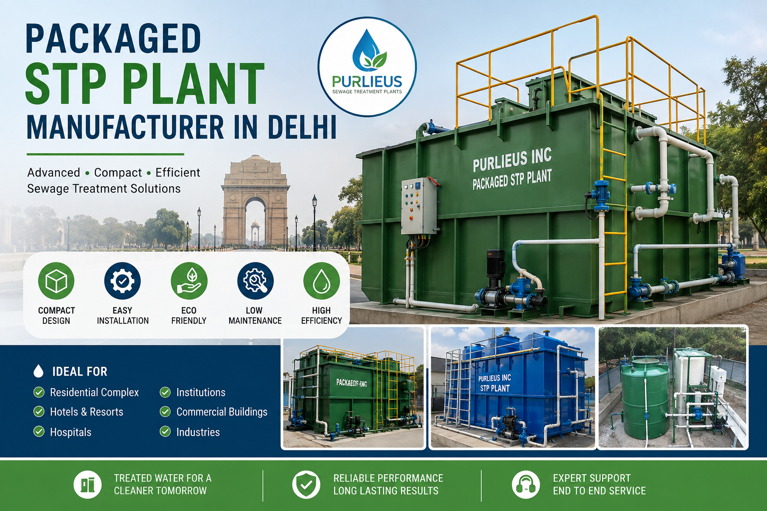 Industrial Wastewater Treatment Solutions in Delhi NCR: STP, ETP and ZLD Systems – purlieusinc