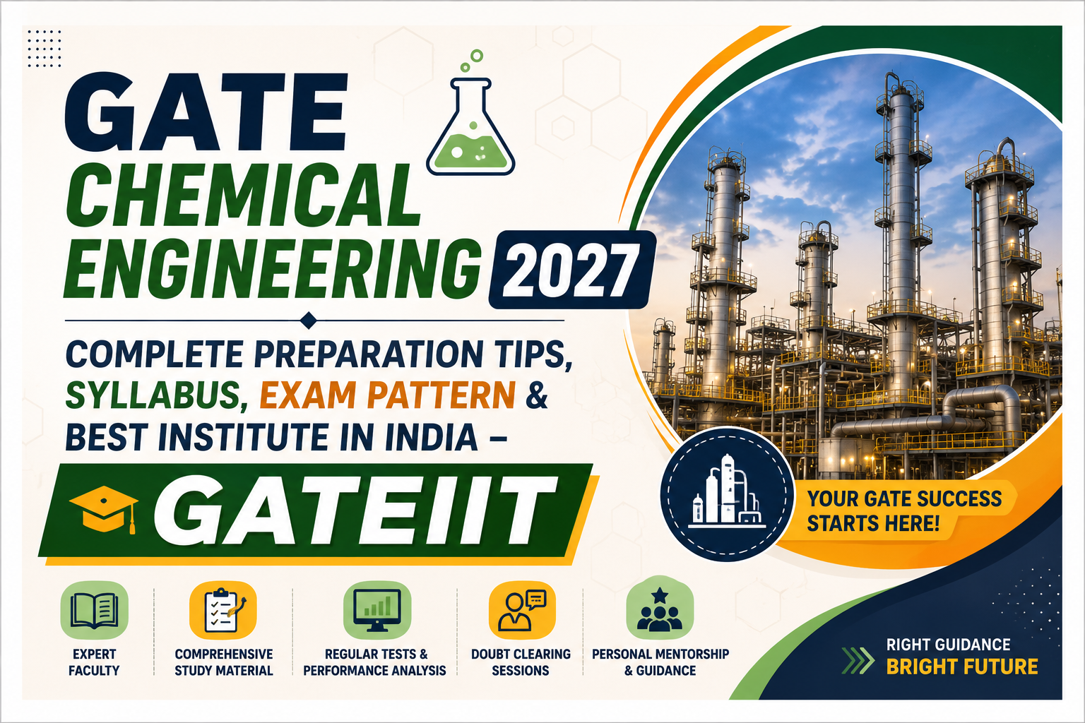 GATE Chemical Engineering 2027: Complete Preparation Tips, Syllabus, Exam Pattern & Best Institute in India – GATEIIT