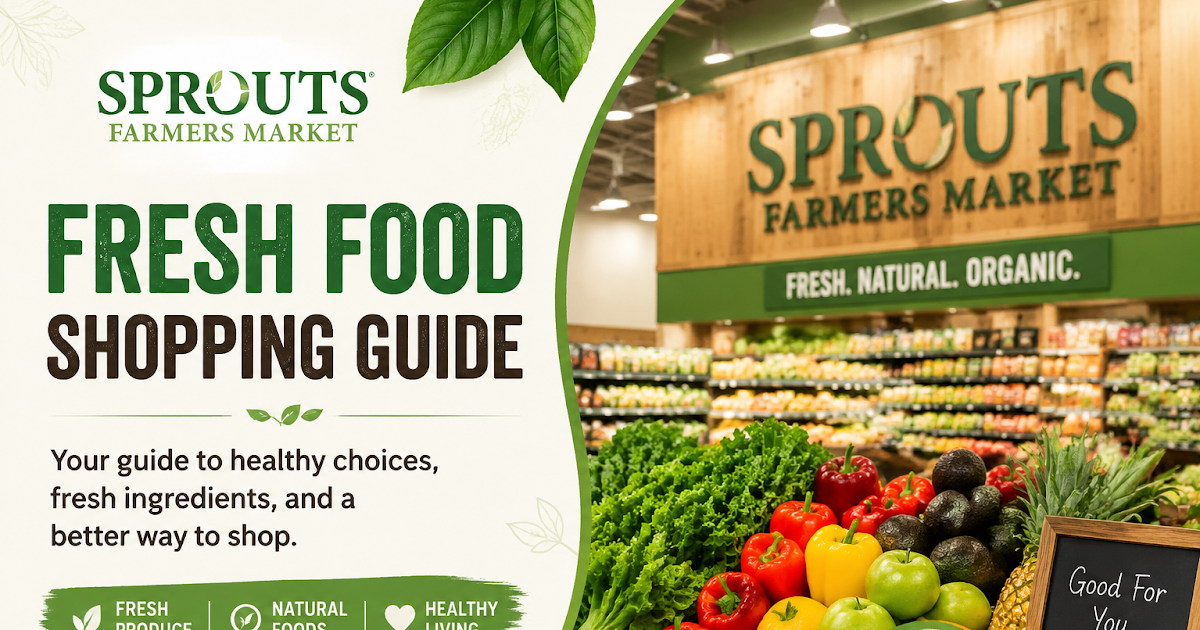 Sprouts Farmers Market: Fresh Food Shopping Guide