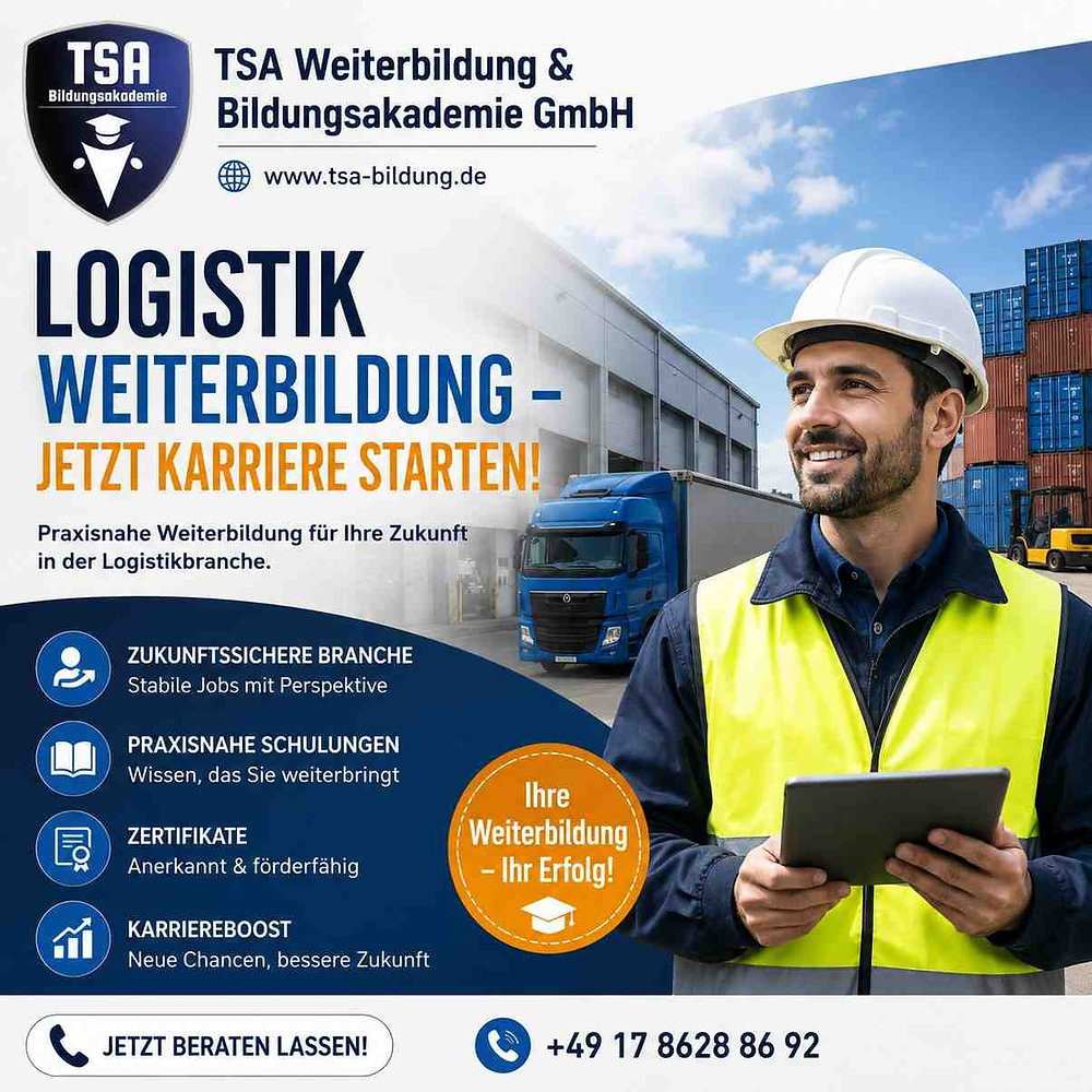 Logistik Weiterbildung - Jetzt Karriere starten!