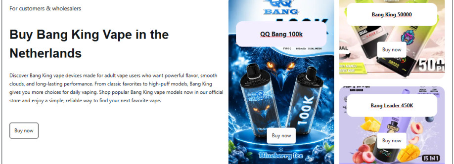 Bang King Vape kopen in Nederland Cover Image