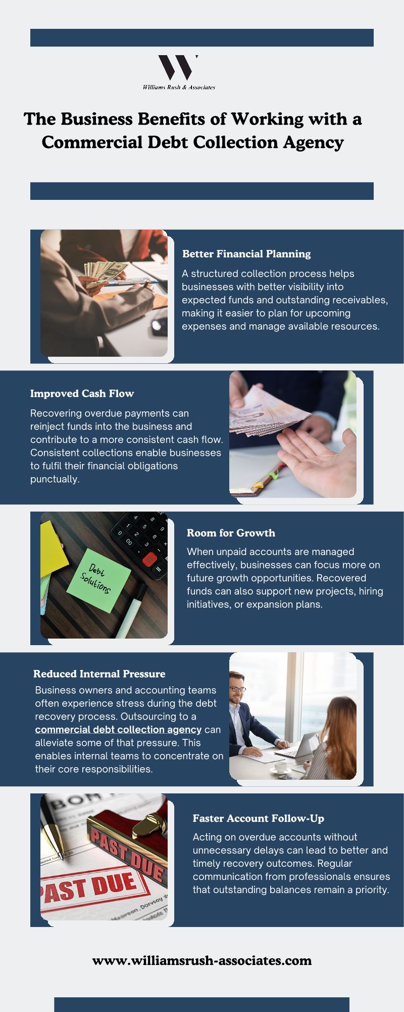 The Business Benefits Of Working With A Commercial Debt Collection Agency