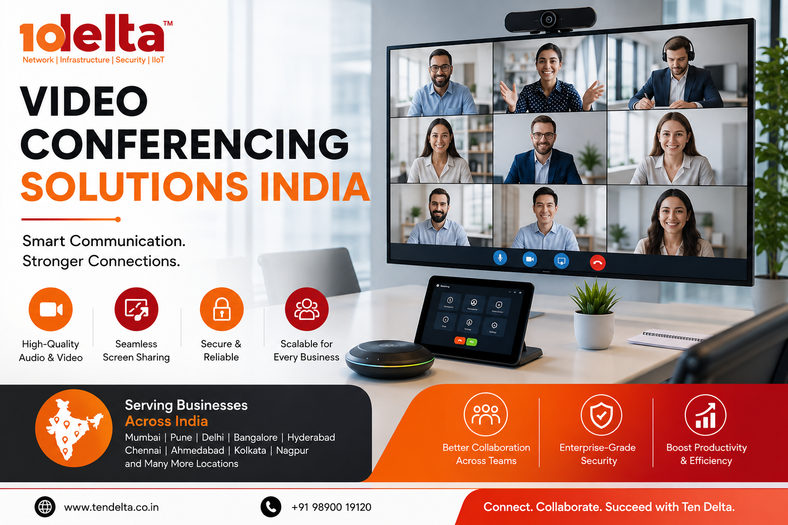 Video Conferencing Solutions India for Smarter Business Communication