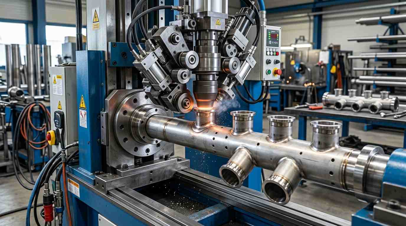 Mastering the Collaring Machine Process for Manifolds