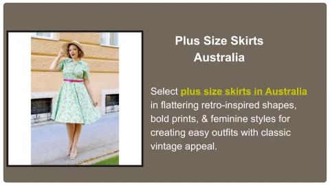 Plus Size Skirts Australia