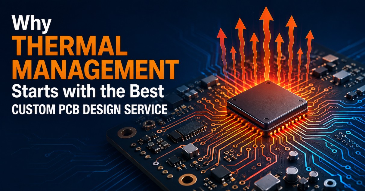 Why Thermal Management Starts with the Best Custom PCB Design Service