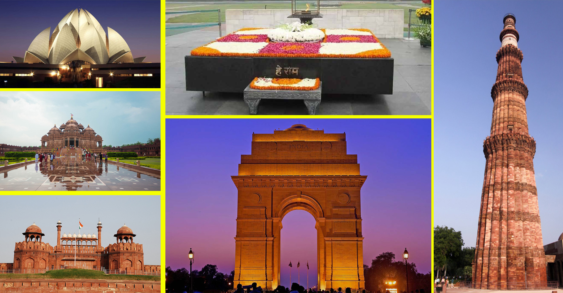 Delhi Local Sightseeing & Delhi Darshan Bus Booking