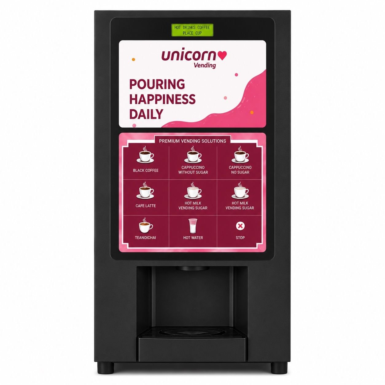 Coffee vending Machine in India | Healthy & Millet Snacks | Unicorn Vending