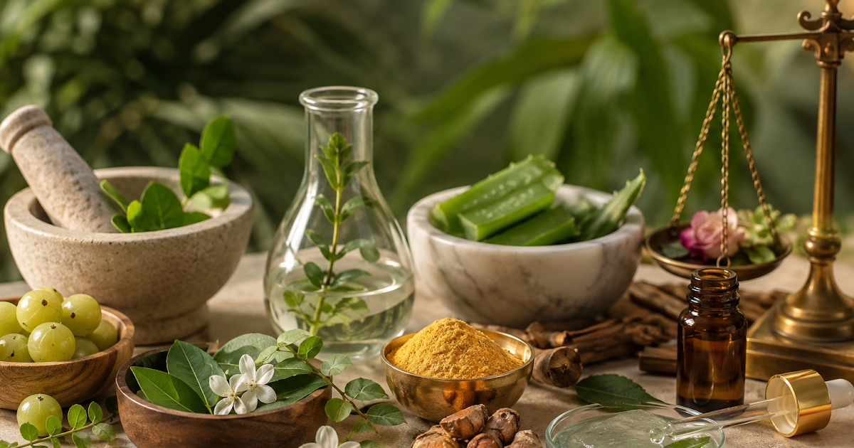 The Science and Tradition Behind Ayurveda’s Most Loved Skin Ingredients