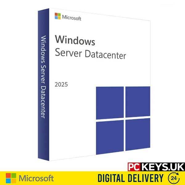 Shop for Microsoft Windows Server 2025 Datacenter 32 Core License | PC Keys £289