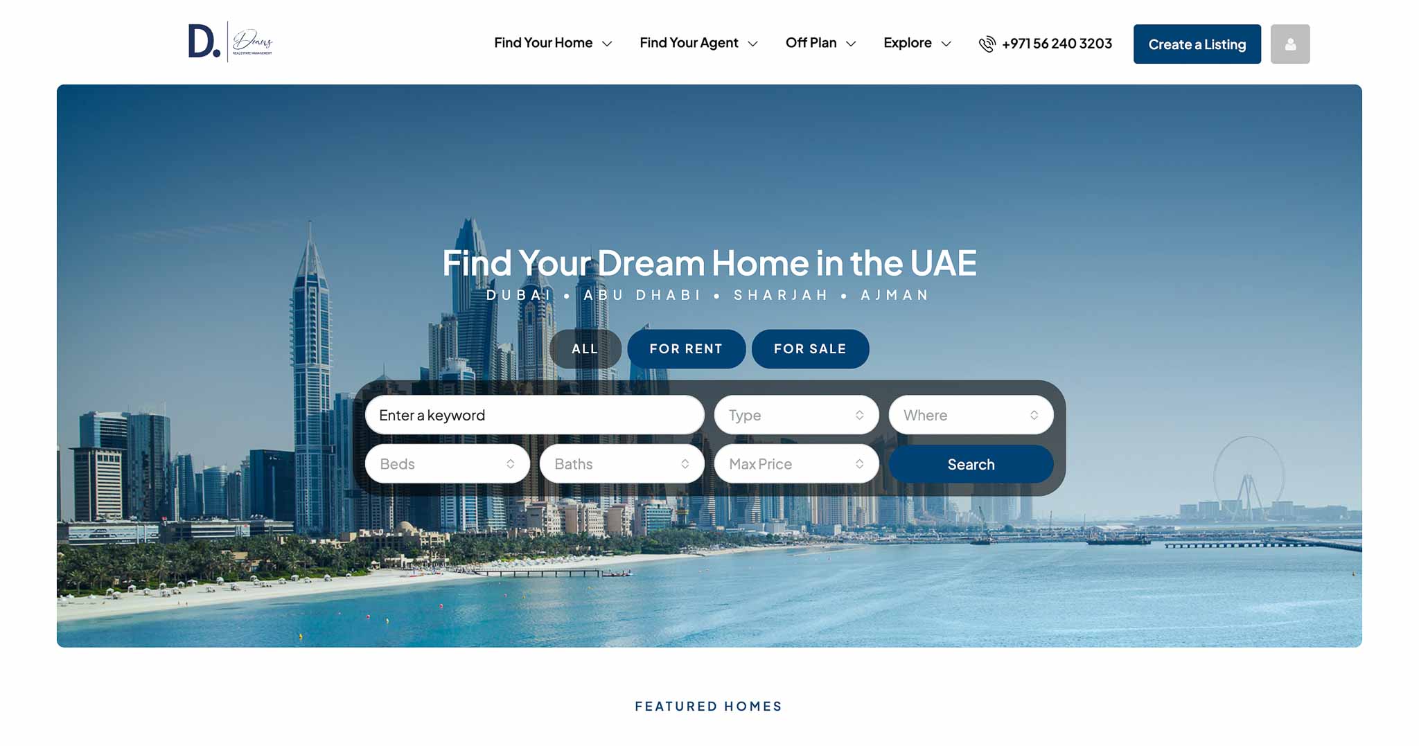 Deans Real Estate Management | Abu Dhabi