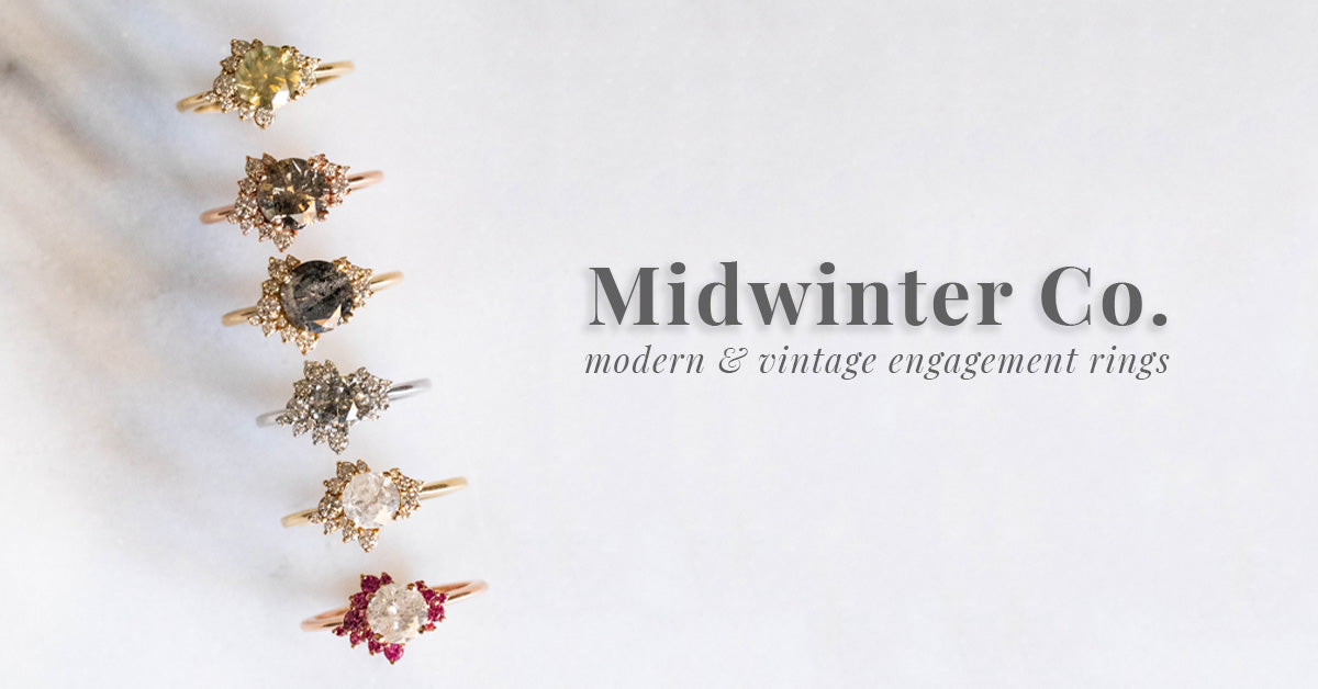 Search: 244 results found for "hexagon black diamond"  – Midwinter Co. Alternative Bridal Rings and Modern Fine Jewelry
