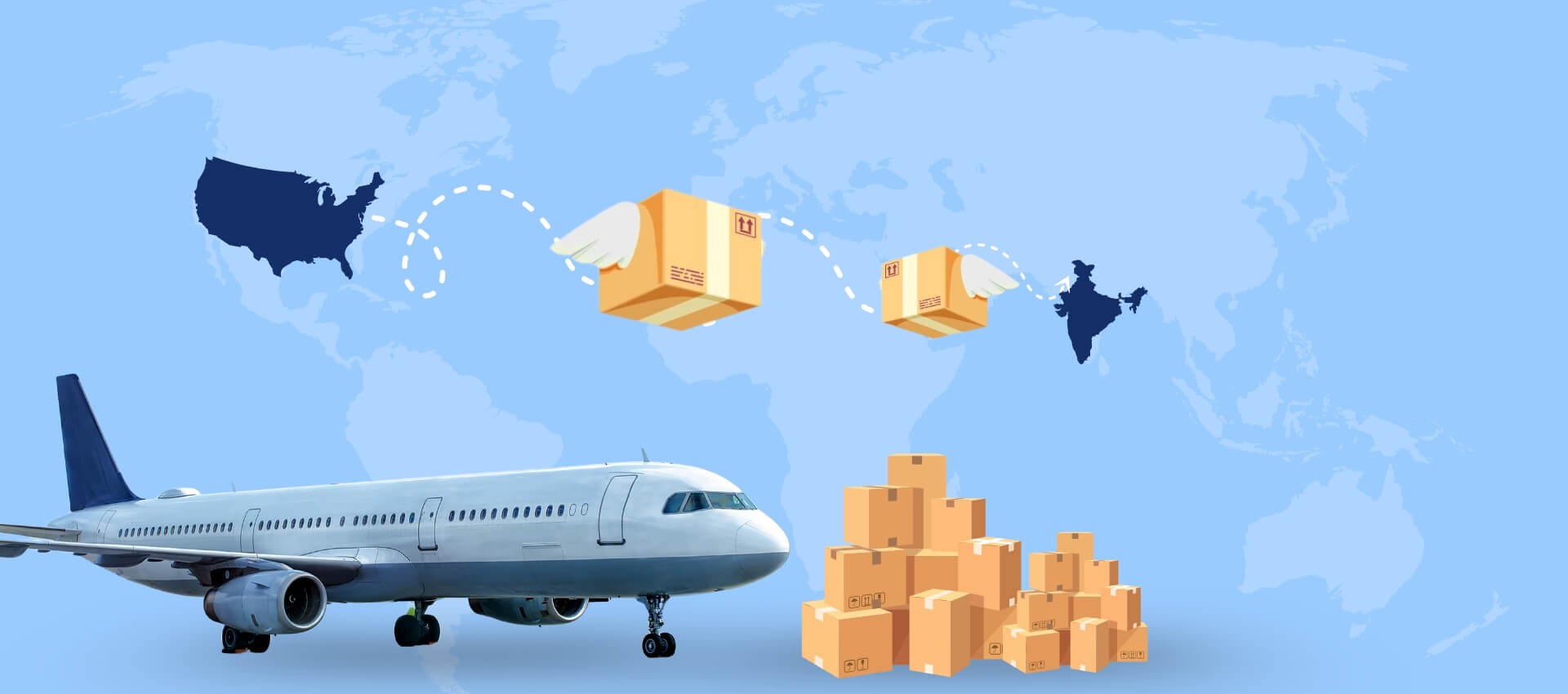 Cheapest Box Shipping to India from USA – Starts at just $29.99