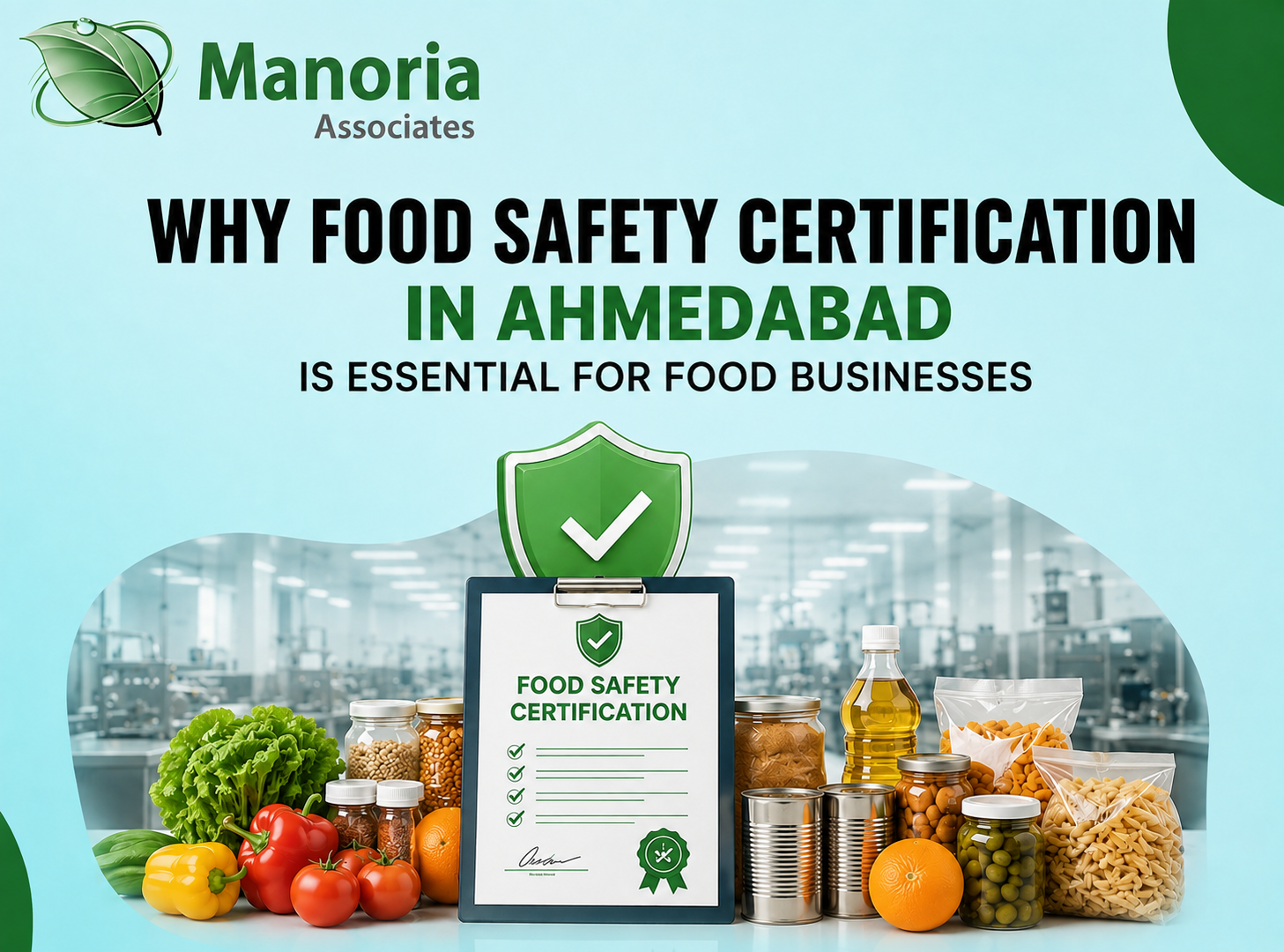 Food Safety Certification in Ahmedabad for Food Businesses