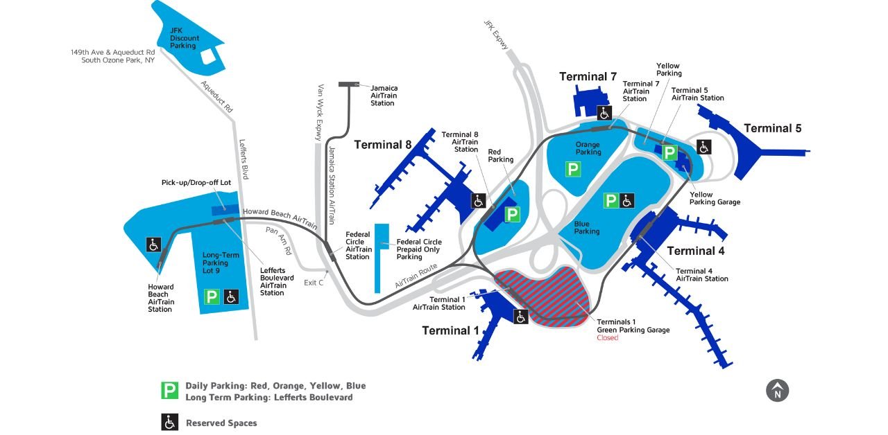 John F. Kennedy International Airport Map: Your Navigation Guide 