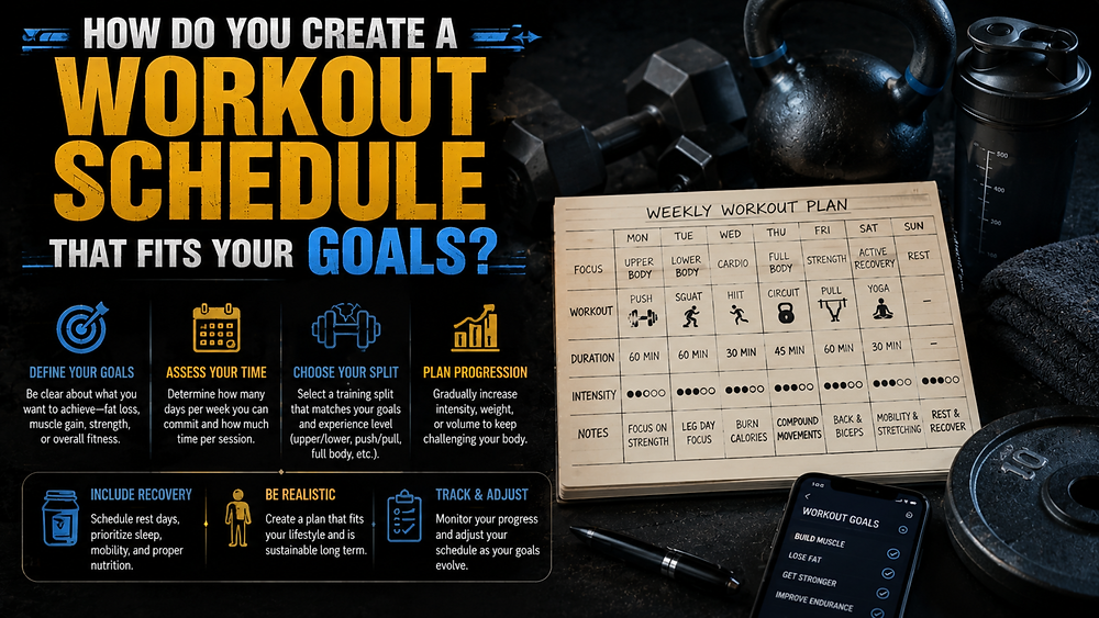 How Do You Create a Workout Schedule That Fits Your Goals?