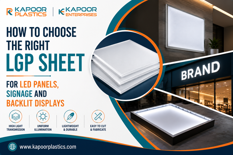 How to Choose the Right LGP Sheet for LED Panels, Signage and...