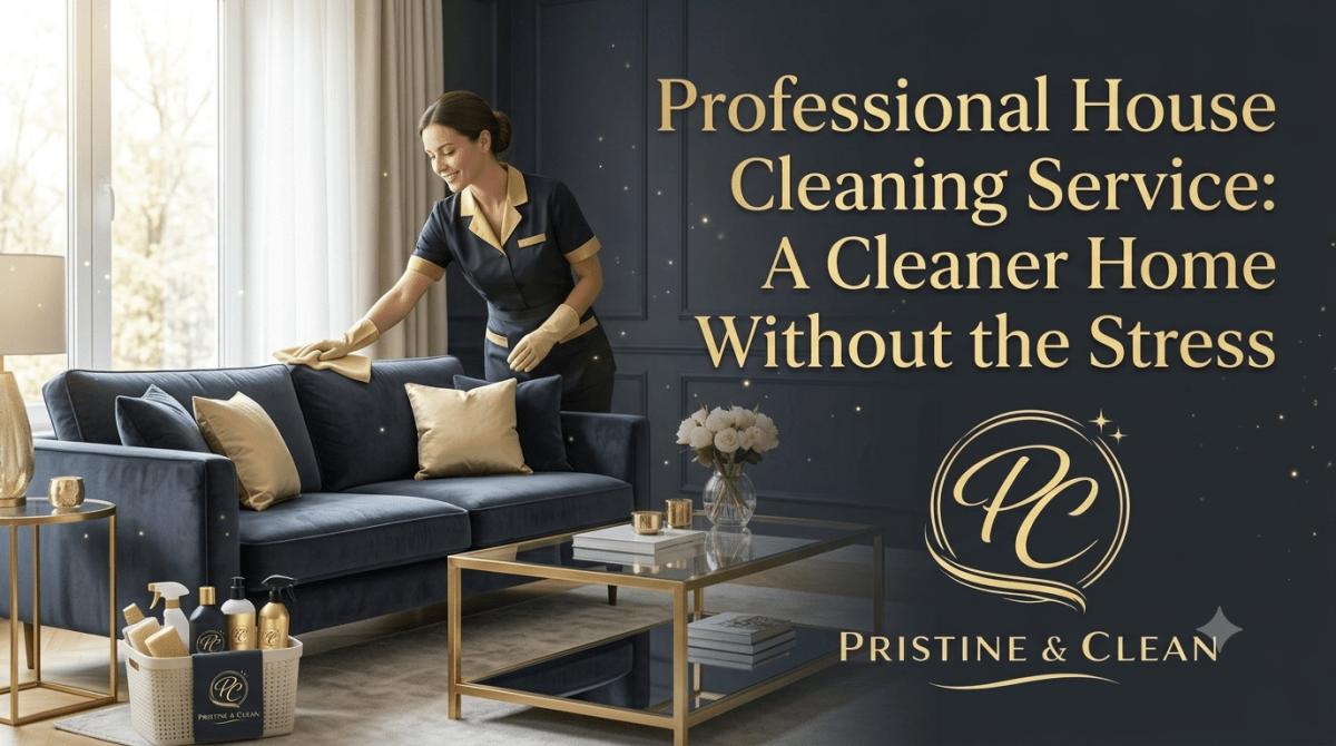 Professional House Cleaning Service: A Cleaner Home Without the Stress – Pristine and Cleaning