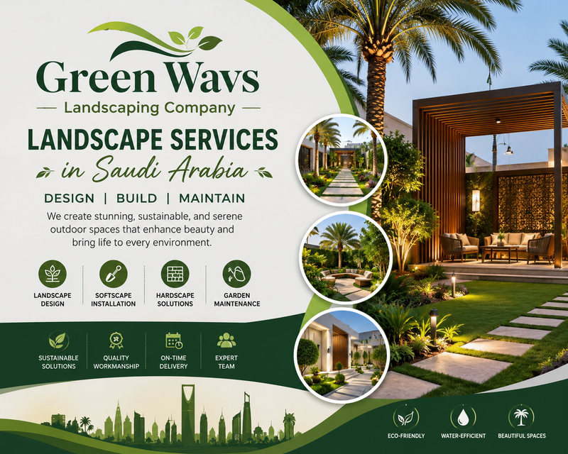 Quality Landscaping Services in Saudi Arabia for Every Property - Gr...