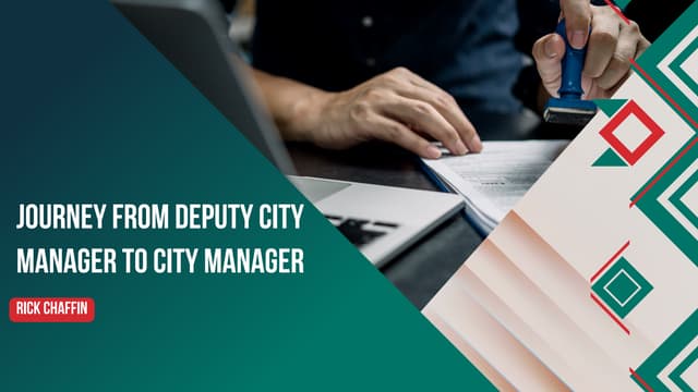 Rick Chaffin's Leadership Path in Municipal Government | PDF
