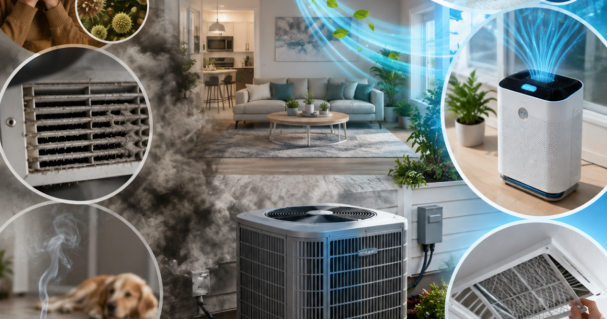 What Causes Poor Indoor Air Quality and How Can I Improve Indoor Air Quality in My Home?