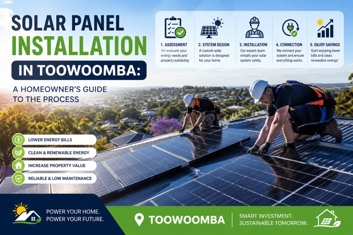 How Solar Panels Are Installed in Toowoomba: A Homeowner’s Guide