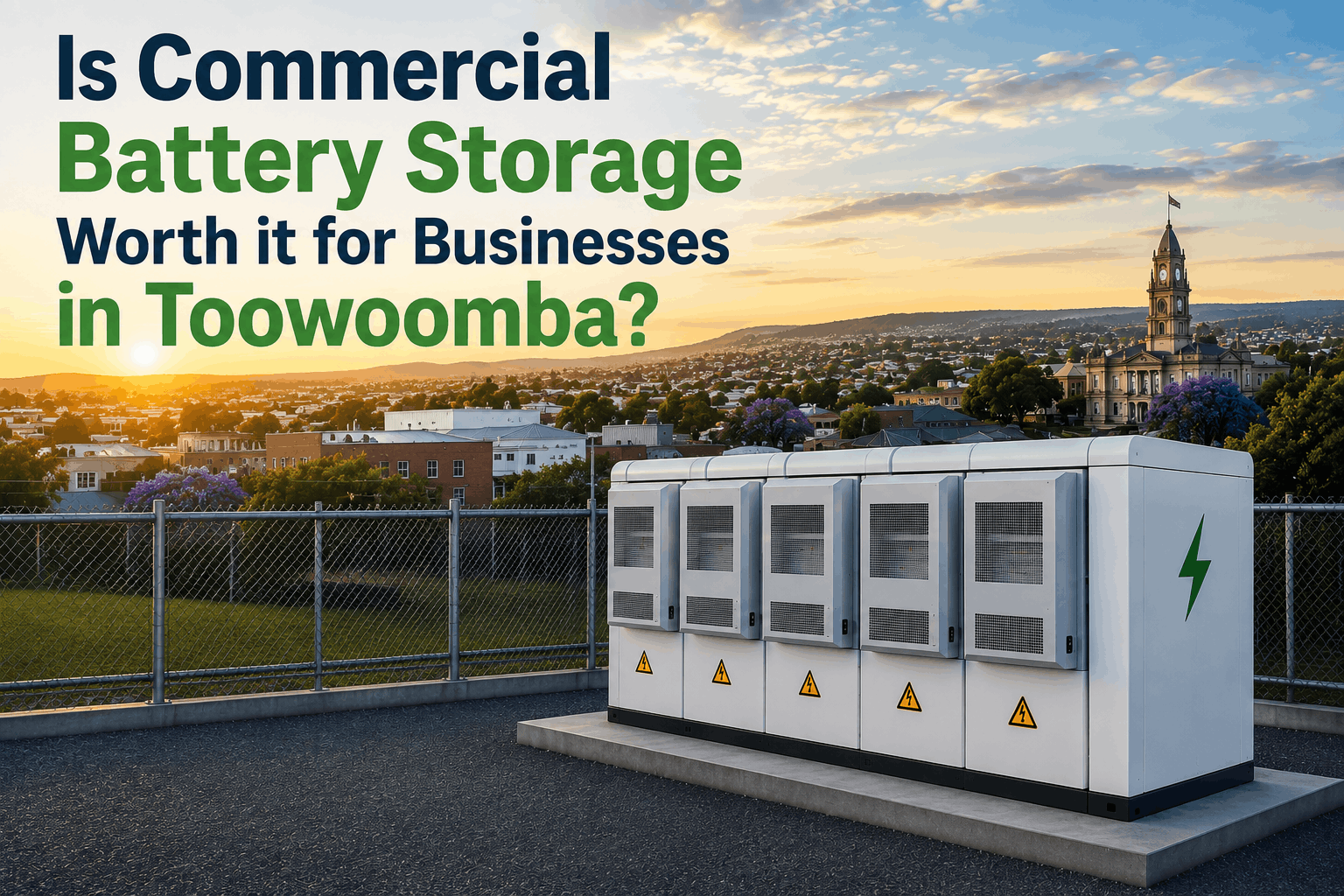 Is Commercial Battery Storage Worth It for Businesses in Toowoomba?
