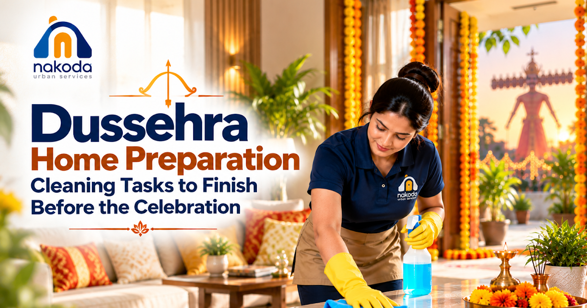 Dussehra Home Preparation: Cleaning Tasks to Finish Before the Celebration