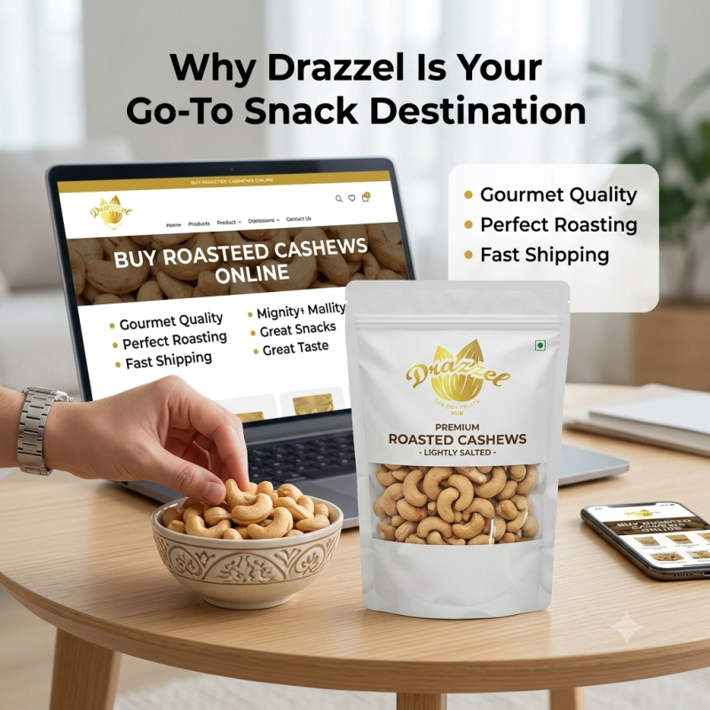 Buy Roasted Cashews Online: Why Drazzel Is Your Go-To Snack Destination: ext_7014289 — LiveJournal