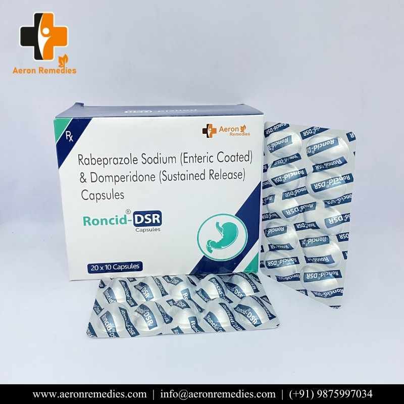 Roncid DSR 20x10 Capsules | Rabeprazole with Domperidone