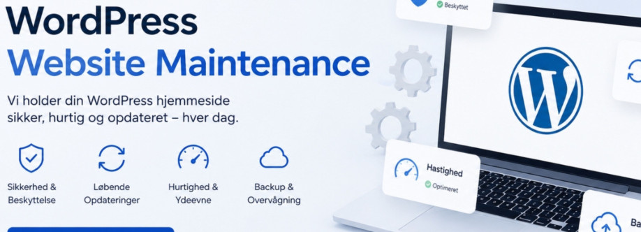 WordPress Vedligehold Cover Image