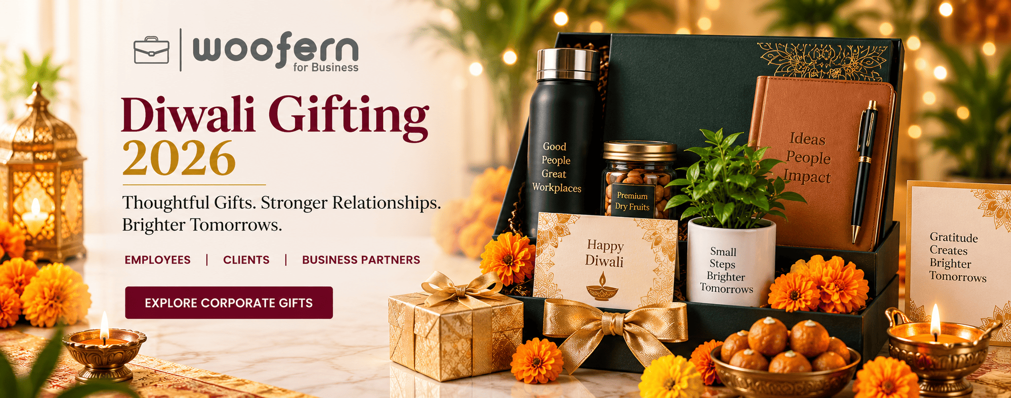 Diwali Gifting 2026: Corporate Gift Ideas | WoofernBiz