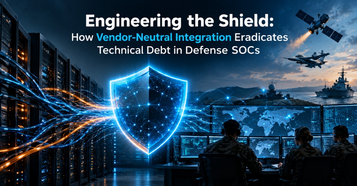 Engineering the Shield: How Vendor-Neutral Integration Eradicates Technical Debt in Defense SOCs