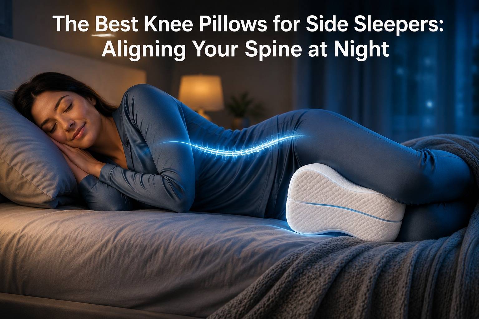 The Best Knee Pillows for Side Sleepers: Aligning Your Spine at Night