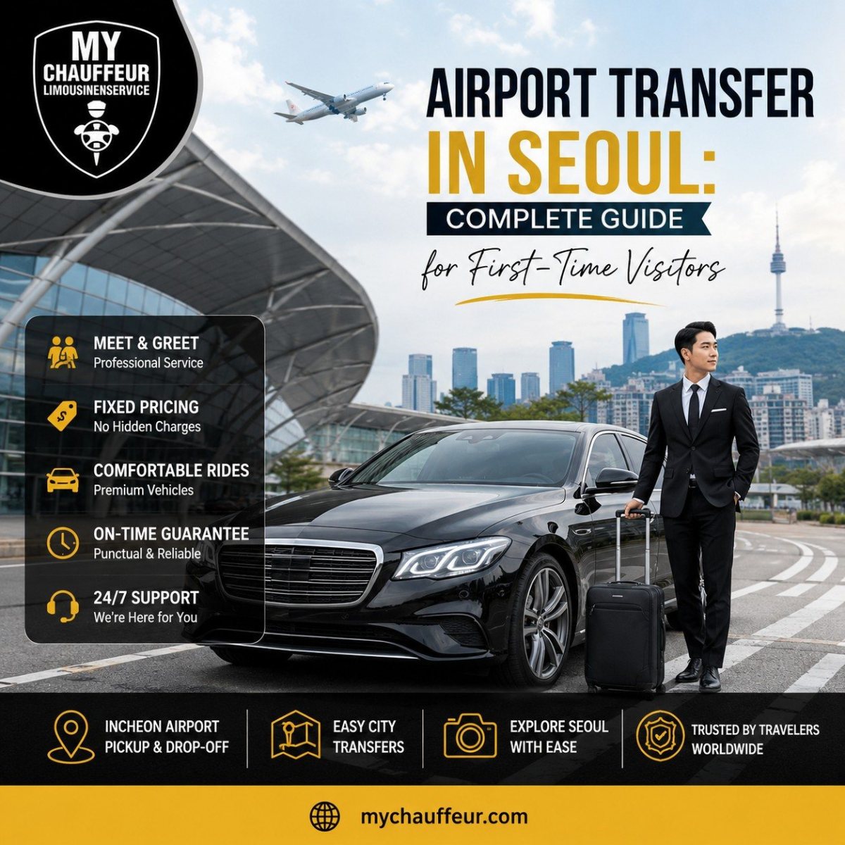 Airport Transfer in Seoul: Complete Guide for First-Time Visitors – MyChauffeur