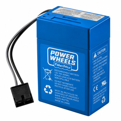 Power Wheels 6V Red Type A Battery 00801-0481 Profile Picture