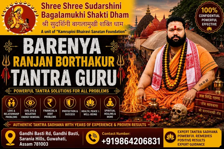 Kamakhya Temple Tantra Guru – Discover Traditional Spiritual Guidance at Shree Shree Sudarshini Bagalamukhi Shakti Dham – shreeshreesudarshinibagalamukhishaktidham
