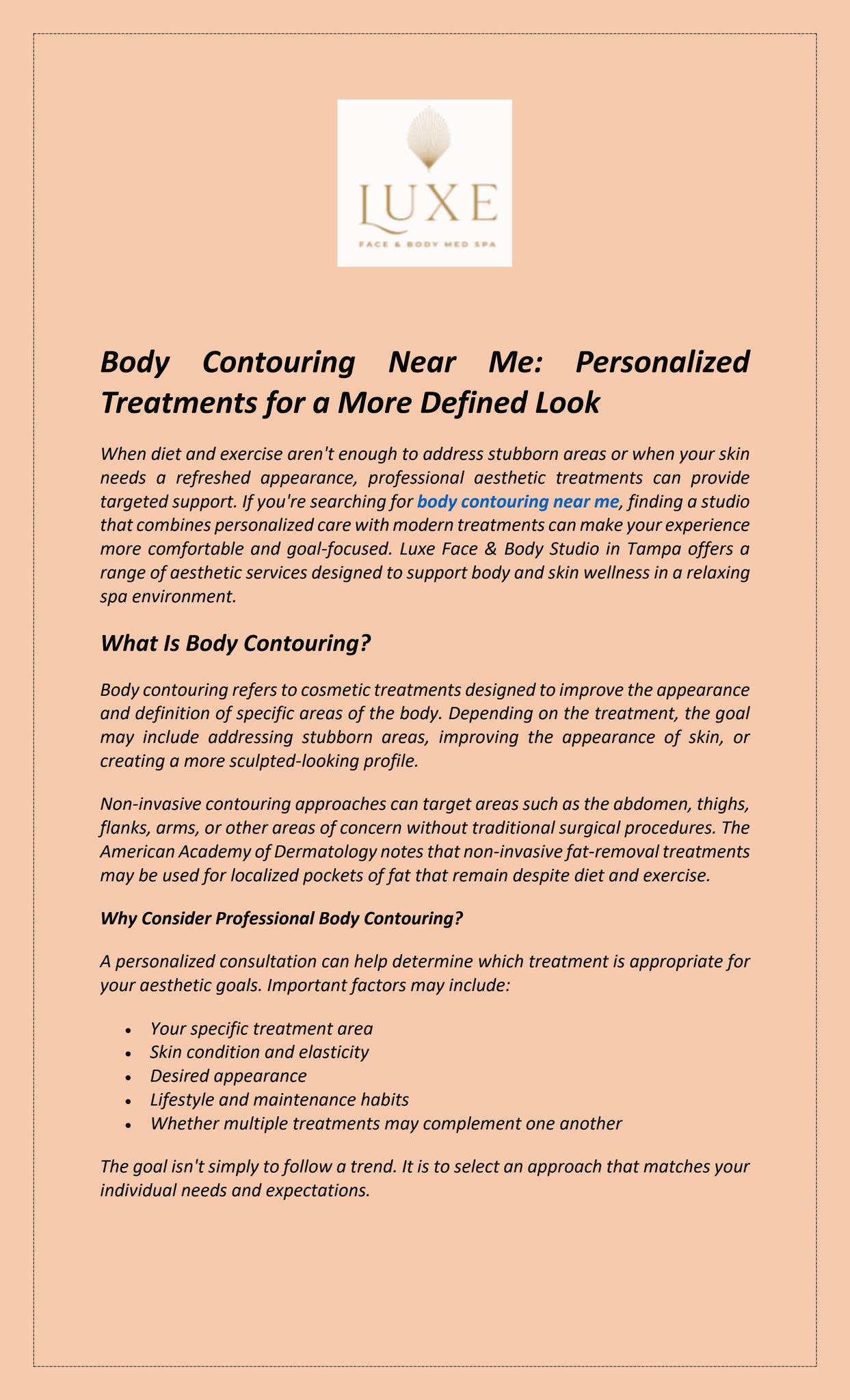 Microneedling for Skin Tightening and Smoother Looking Skin by Luxe Face and Body Med Spa - Issuu