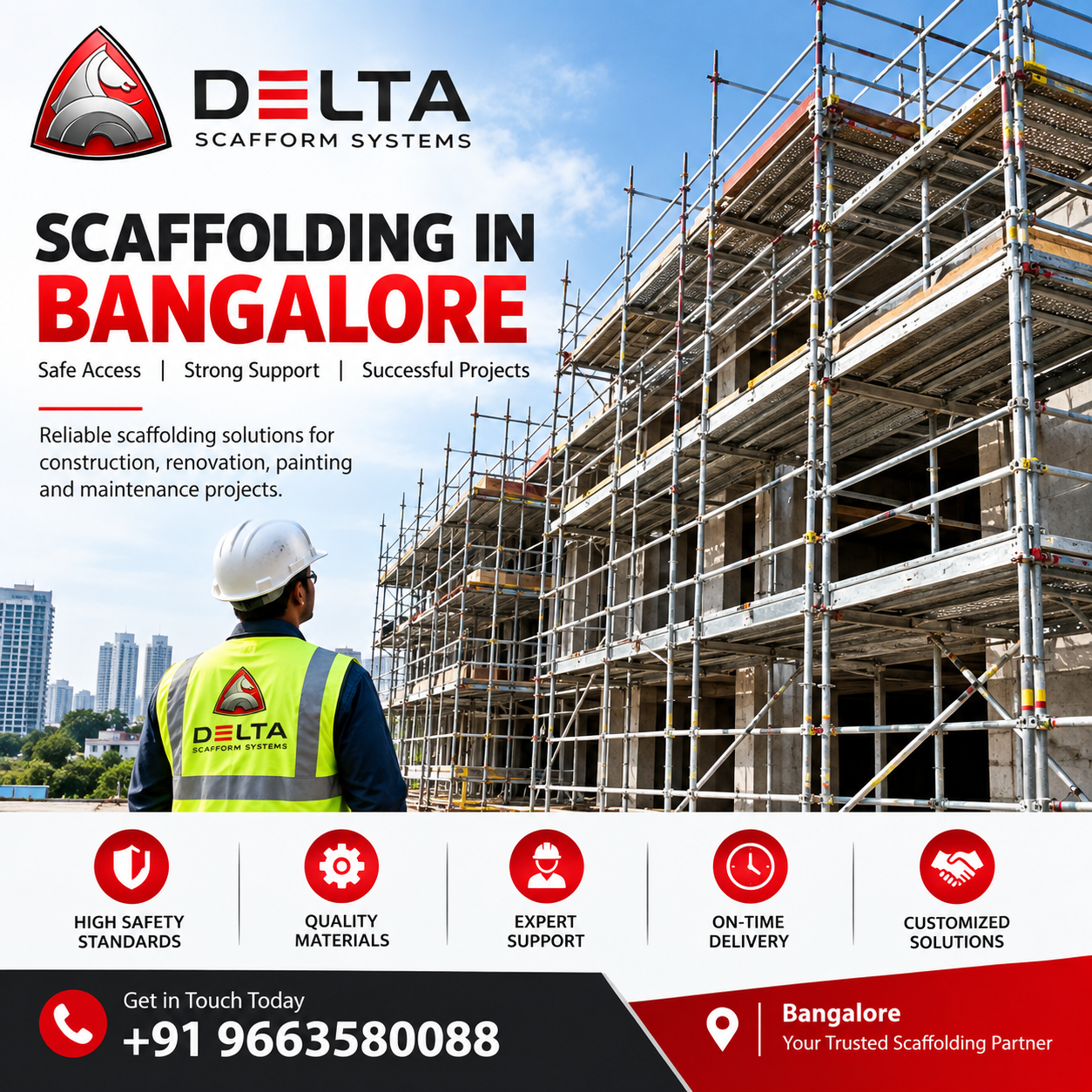 Scaffolding in Bangalore: Reliable Solutions for Construction and Rental Projects – deltascafform
