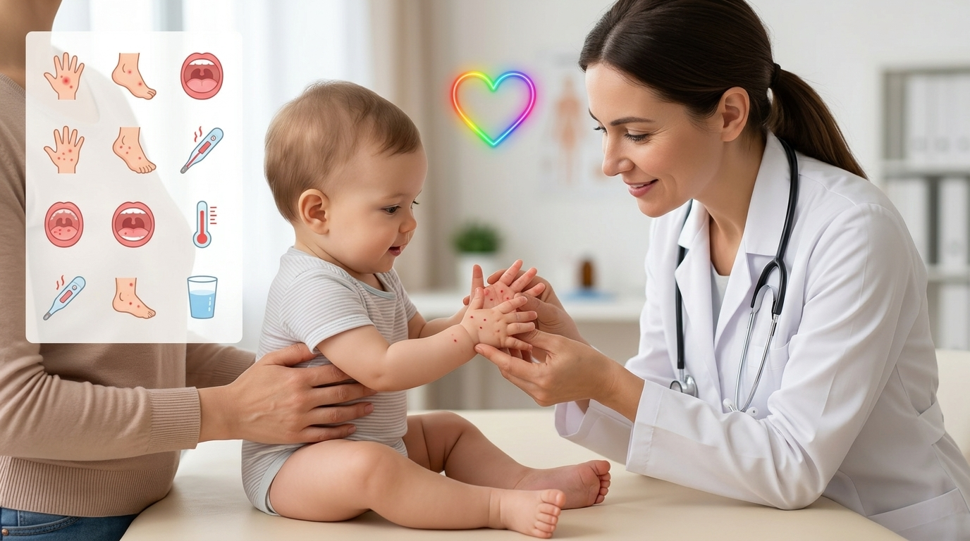 Hand Foot Mouth Disease in Children: 10 Signs & Care