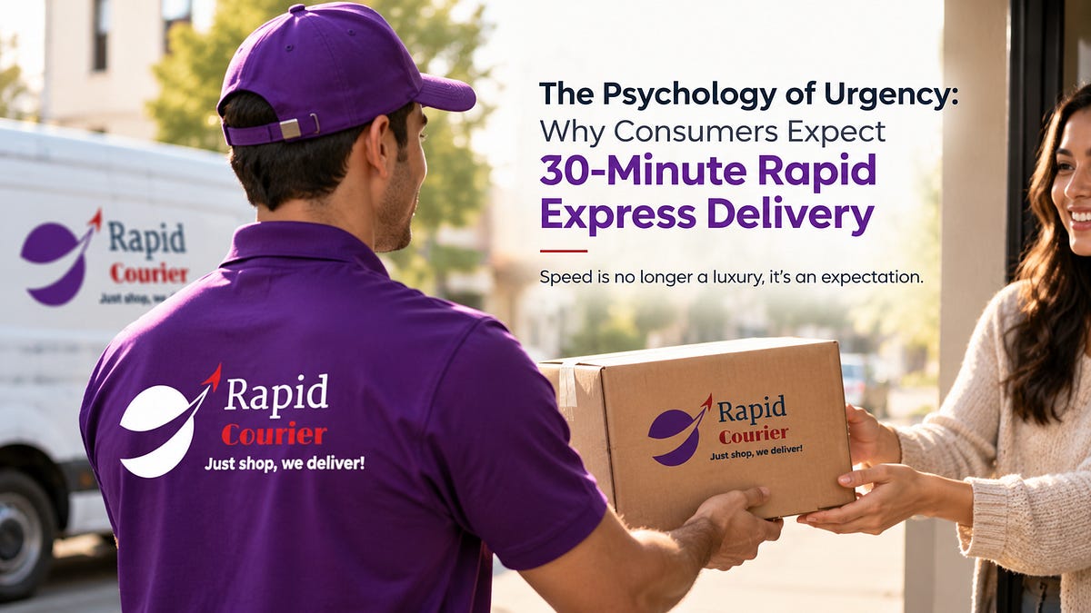 The Psychology of Urgency: Why Consumers Expect 30-Minute Rapid Express Delivery