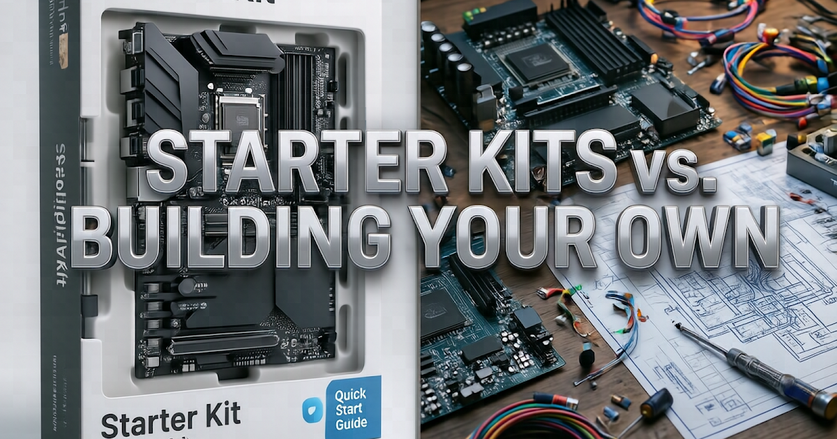Starter Kits vs. Building Your Own Setup: What Should a Beginner Choose?
