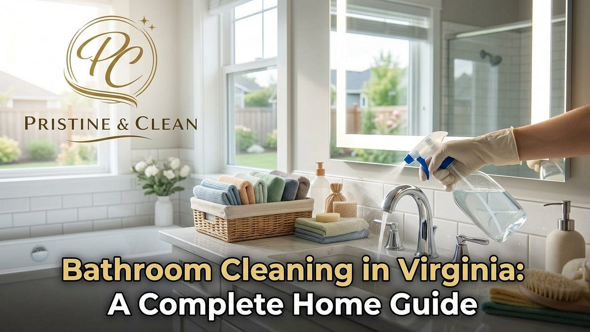 Bathroom Cleaning in Virginia: A Complete Home Guide